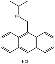 [(anthracen-9-yl)methyl](propan-2-yl)amine hydrochloride 结构式