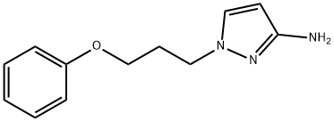 1-(3-phenoxypropyl)-1H-pyrazol-3-amine 结构式