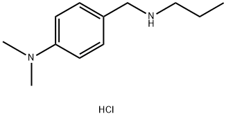 N,N-dimethyl-4-[(propylamino)methyl]aniline dihydrochloride 结构式