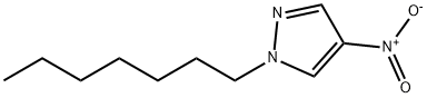 1-heptyl-4-nitro-1H-pyrazole 结构式