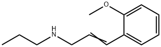 [(2E)-3-(2-methoxyphenyl)prop-2-en-1-yl](propyl)amine 结构式
