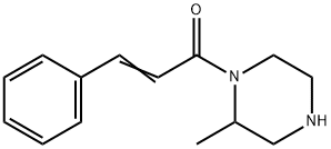 (2E)-1-(2-methylpiperazin-1-yl)-3-phenylprop-2-en-1-one 结构式