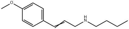 butyl[(2E)-3-(4-methoxyphenyl)prop-2-en-1-yl]amine 结构式