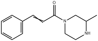 (2E)-1-(3-methylpiperazin-1-yl)-3-phenylprop-2-en-1-one 结构式