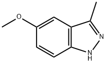 5-METHOXY-3-METHYL-1H-INDAZOLE 结构式