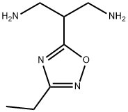 2-(3-乙基-1,2,4-噁二唑-5-基)丙烷-1,3-二胺 结构式