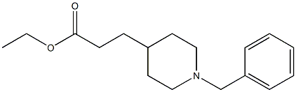 4-Piperidinepropanoic acid, 1-(phenylmethyl)-, ethyl ester