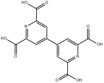 3,3',6,6'-四羧酸-4,4'-联吡啶 结构式