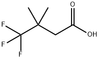 4,4,4-trifluoro-3,3-dimethylbutanoic acid 结构式