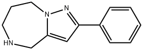 5,6,7,8-tetrahydro-2-phenyl-4H-pyrazolo[1,5-a][1,4]diazepine