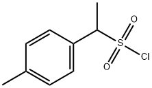 1-(4-Methylphenyl)ethanesulfonyl chloride 结构式