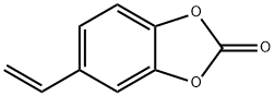 5-vinyl-benzo[1,3]dioxol-2-one 结构式
