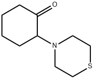 2-(硫代吗啉-4-基)环己烷-1-酮 结构式