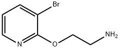 2-((3-溴吡啶-2-基)氧基)乙烷-1-胺 结构式