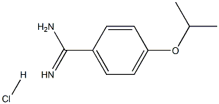 4-(丙-2-基氧基)苯-1-甲亚胺盐酸盐 结构式