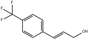 3-(4-Trifluoromethyl-phenyl)-prop-2-en-1-ol 结构式