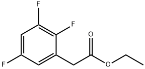 2-(2,3,5-三氟苯基)乙酸乙酯 结构式