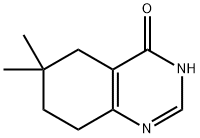 6,6-二甲基-5,6,7,8-四氢喹唑啉-4(3H)-酮 结构式