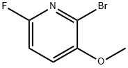2-溴-6-氟-3-甲氧基吡啶 结构式
