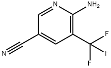 6-Amino-5-trifluoromethyl-nicotinonitrile 结构式
