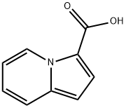 吲哚嗪-3-羧酸 结构式
