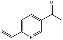 1-(6-VINYLPYRIDIN-3-YL)ETHANONE 结构式