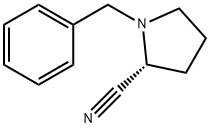 (2R)-1-benzylpyrrolidine-2-carbonitrile 结构式