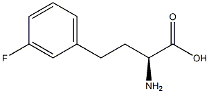 (R)-3-Fluorohomophenylalanine 结构式