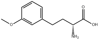 (R)-2-氨基-4-(3-甲氧基苯基)丁酸 结构式