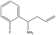 1-(2-氟苯基)丁-3-烯-1-胺 结构式
