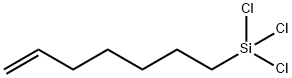 Silane, trichloro-6-hepten-1-yl- 结构式