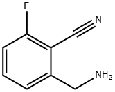 2-(氨甲基)-6-氟苯腈 结构式