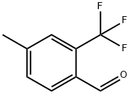 4-甲基-2-(三氟甲基)苯甲醛 结构式