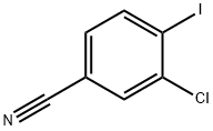 3-氯-4-碘苯腈 结构式
