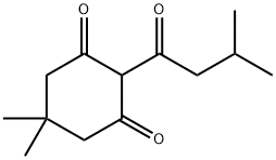 2-(3-甲基丁酰基)-5,5-二甲基-1,3-环己二酮 结构式