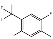 1,4-二氟-2-甲基-5-(三氟甲基)苯 结构式