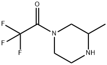 4-三氟乙酰基-2-甲基哌嗪 结构式