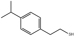 2-[4-(propan-2-yl)phenyl]ethane-1-thiol 结构式