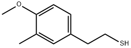 2-(4-methoxy-3-methylphenyl)ethane-1-thiol 结构式