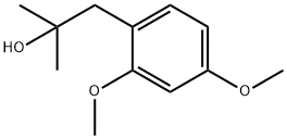 1-(2,4-DIMETHOXYPHENYL)-2-METHYLPROPAN-2-OL 结构式