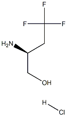 (2S)-2-amino-4,4,4-trifluorobutan-1-ol HCl 结构式