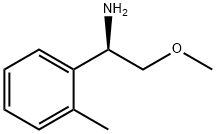 (1R)-2-METHOXY-1-(2-METHYLPHENYL)ETHAN-1-AMINE 结构式