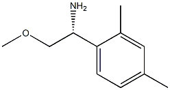 (1R)-1-(2,4-DIMETHYLPHENYL)-2-METHOXYETHYLAMINE 结构式