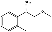 (1S)-2-METHOXY-1-(2-METHYLPHENYL)ETHAN-1-AMINE 结构式