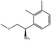 (1R)-1-(2,3-DIMETHYLPHENYL)-2-METHOXYETHYLAMINE 结构式