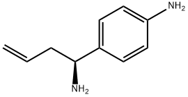 4-((1S)-1-AMINOBUT-3-ENYL)PHENYLAMINE 结构式