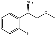 (1S)-1-(2-FLUOROPHENYL)-2-METHOXYETHAN-1-AMINE 结构式