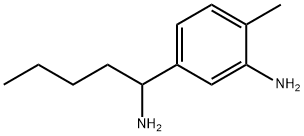 5-(1-AMINOPENTYL)-2-METHYLANILINE 结构式