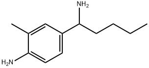 4-(1-AMINOPENTYL)-2-METHYLANILINE 结构式