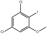 1,5-DICHLORO-2-IODO-3-METHOXYBENZENE 结构式